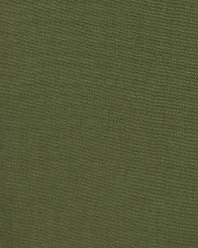 Toddler Boy Pull-On Pants - Olive Green, image 3 of 4 slides