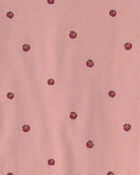 Filles - Pyjama 2 pi&egrave;ces en coton biologique &agrave; motif pomme, image 2 sur 3 diapositives