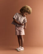Toddler Girl Bermuda Short - Light Pink, image 3 of 7 slides