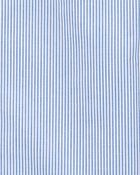 Striped Uniform Button-Front Shirt, image 3 of 3 slides