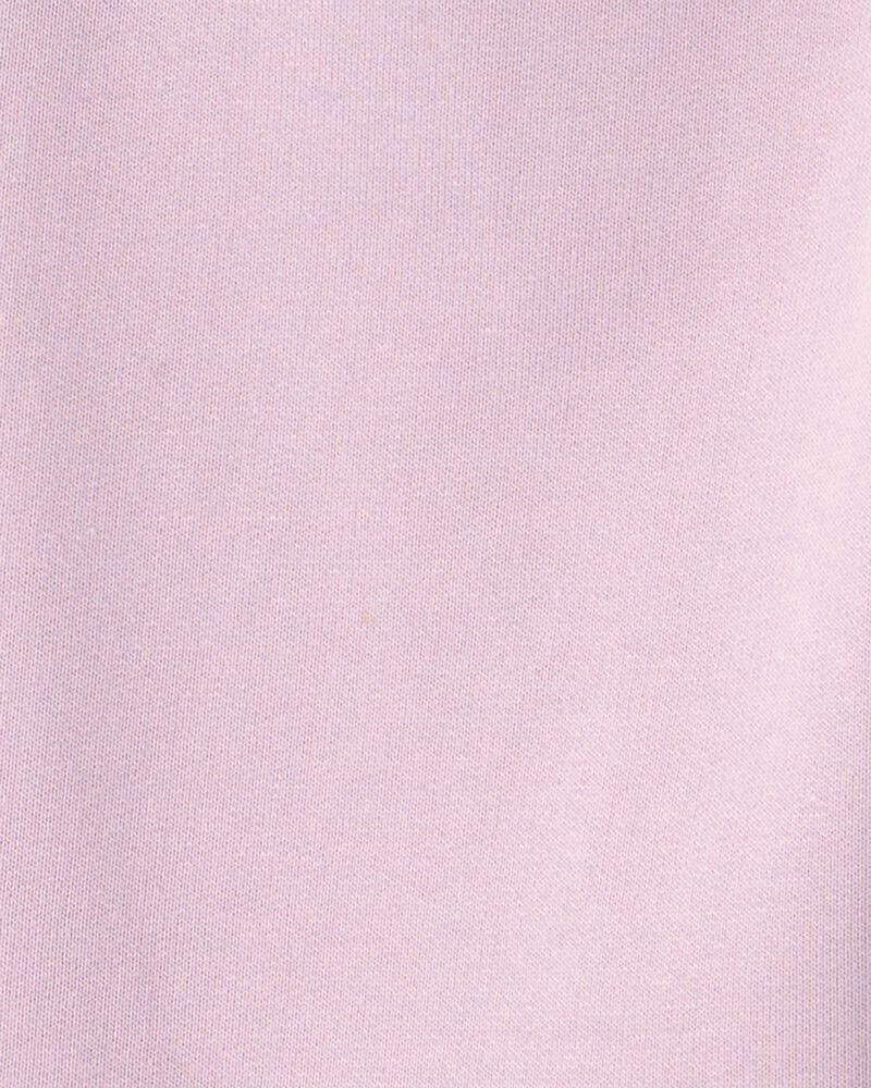 Filles - Pantalon de jogging en tricot avec cordon de serrage - Mauve, image 4 sur 4 diapositives