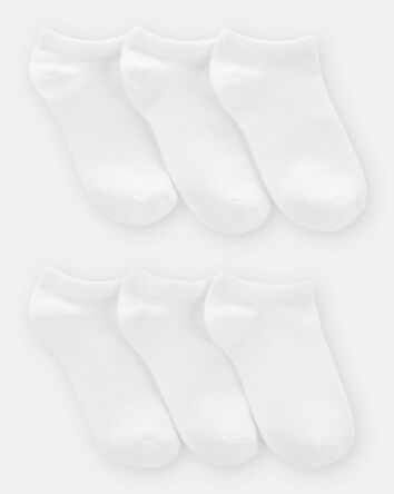 Gar&ccedil;ons - Emballage 6 paires de chaussettes ultra basses - Blanc , 