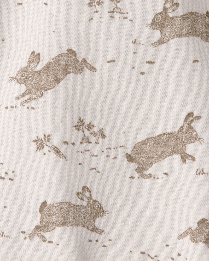 Baby Girl 3-Pack Organic Cotton Bodysuits in Spring Floral, image 3 of 6 slides