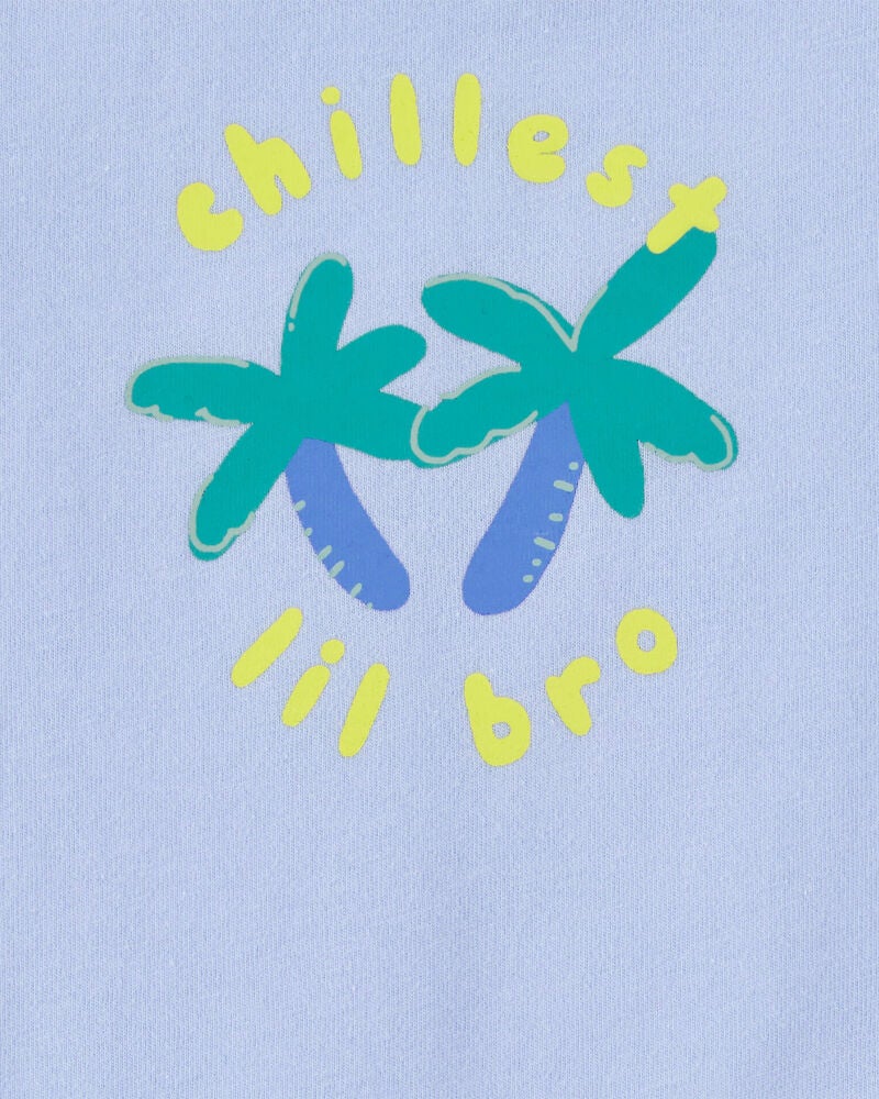 Baby Chillest Lil Bro Sleeveless Bodysuit, image 2 of 3 slides