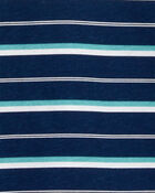 2-Piece Striped Hooded Tee & Canvas Pant Set, image 2 of 3 slides