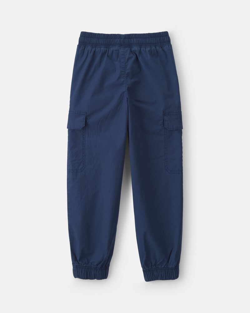 Boys Cargo Joggers - Navy Blue, image 2 of 5 slides