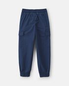 Boys Cargo Joggers - Navy Blue, image 2 of 5 slides
