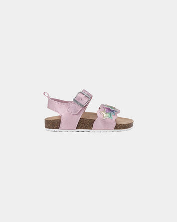 Toddler Girl Star Sandals - Pink, 
