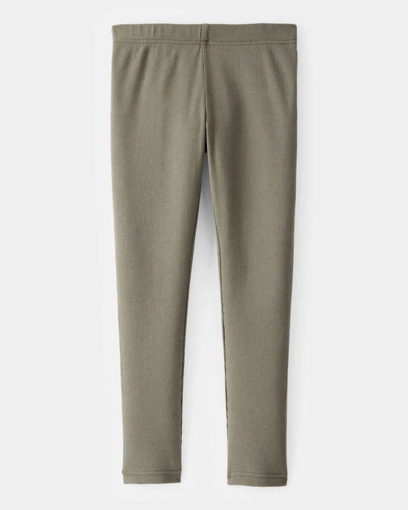 Kid Ribbed Leggings, image 2 of 4 slides