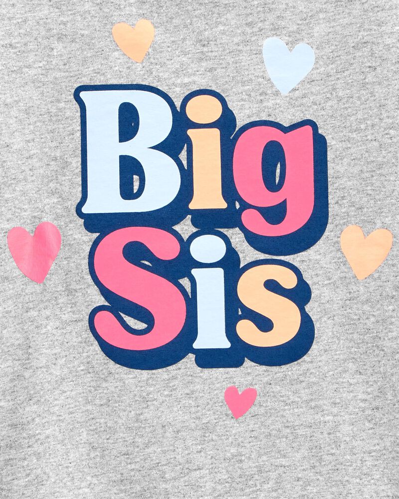Big Sis Jersey Tee, image 2 of 3 slides