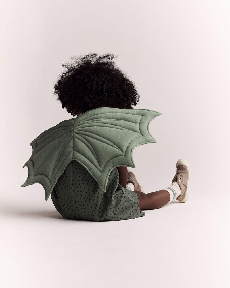 Toddler Boy Dragon Wings - Sage, image 4 of 7 slides