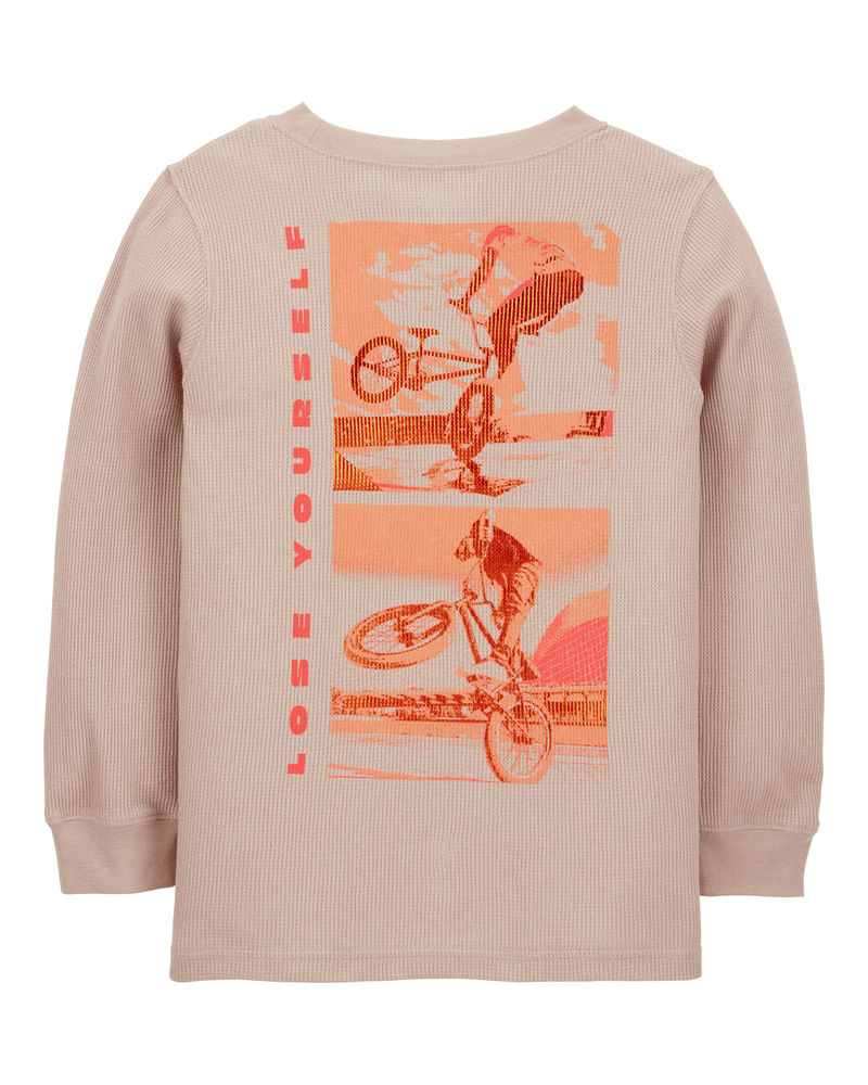 Kid BMX Bike Thermal Graphic Tee, image 4 of 6 slides