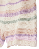 Girls Striped Sweater Knit Shorts, image 3 of 5 slides