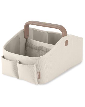 Nursery Style Light-Up Diaper Caddy - Oat, 