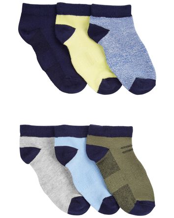 6-Pack Athletic Socks, 