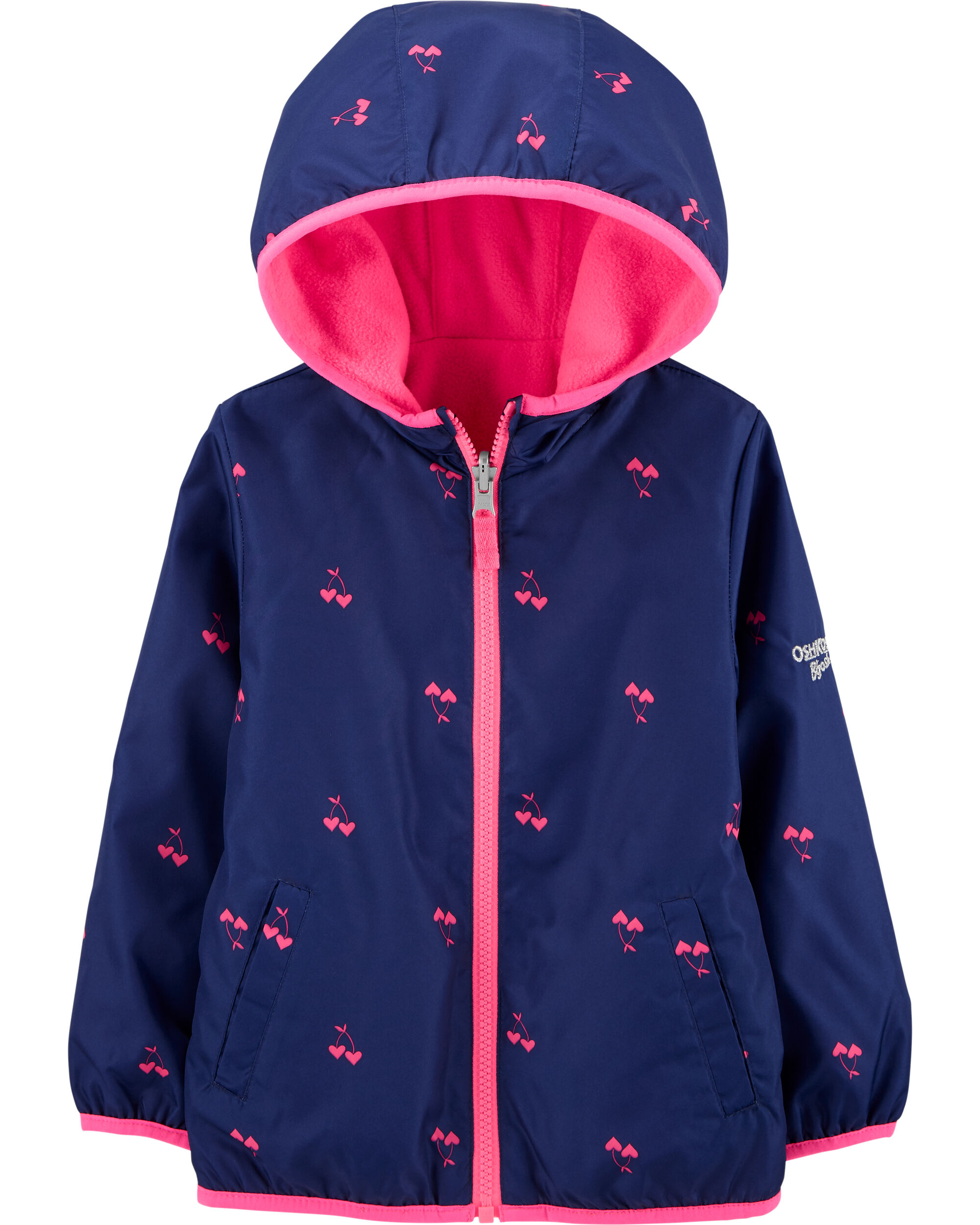 OshKosh BGosh Baby Girls Reversible Midweight Jacket