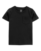 Toddler Solid Short-Sleeve Tee - Black, image 1 of 3 slides