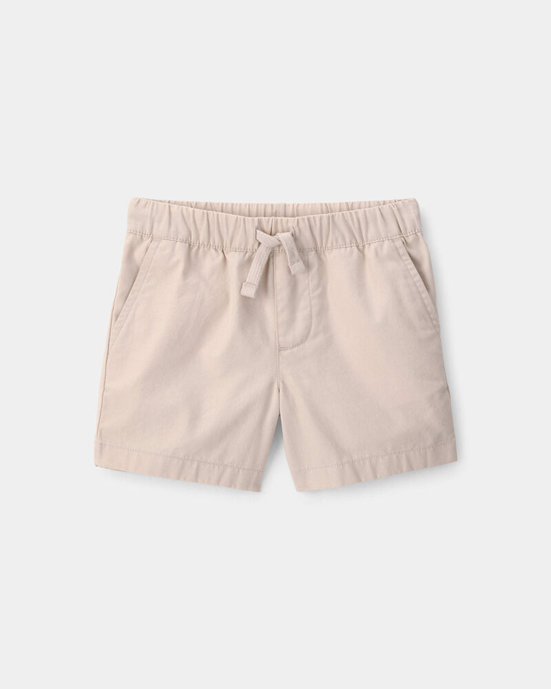 B&eacute;b&eacute; gar&ccedil;on - Toile Shorts - Kaki, image 1 sur 3 diapositives