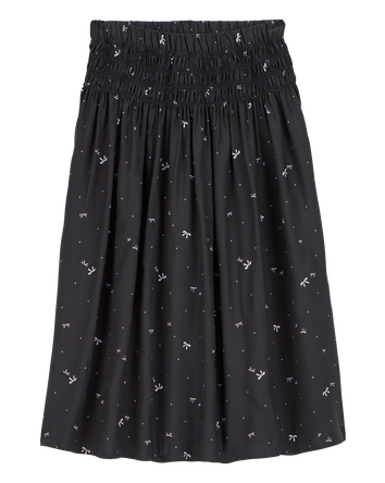 Jeune Jupe maxi à motifs de nœuds, 