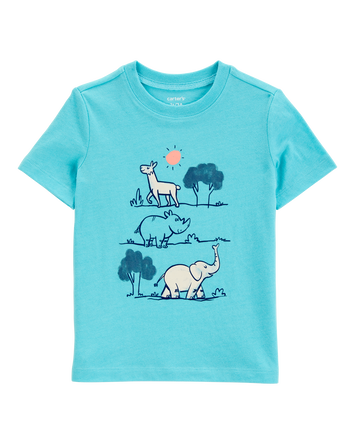 Toddler Zoo Animals Graphic Tee, 