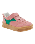 Toddler Casual Sneakers - Pink/Green, image 1 of 7 slides