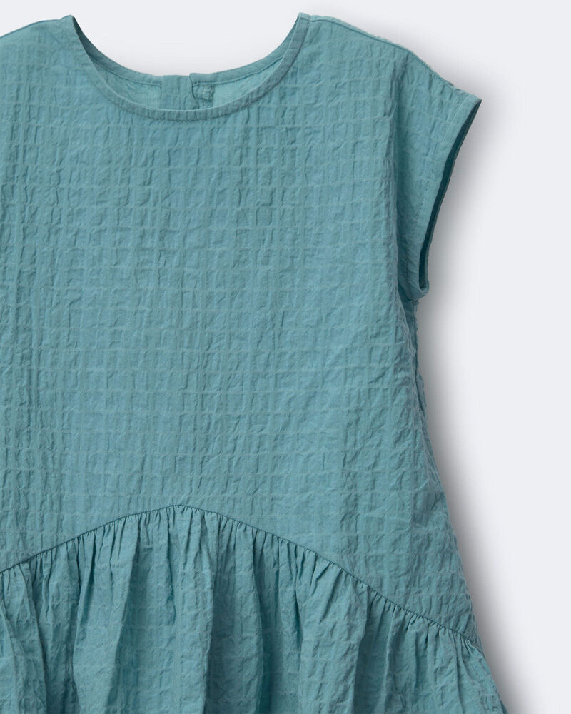 Toddler Girl Asymmetrical Drop-Waist Dress - Purple, image 2 of 2 slides
