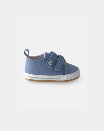 Baby Boy Chambray Casual Shoes - Blue, 