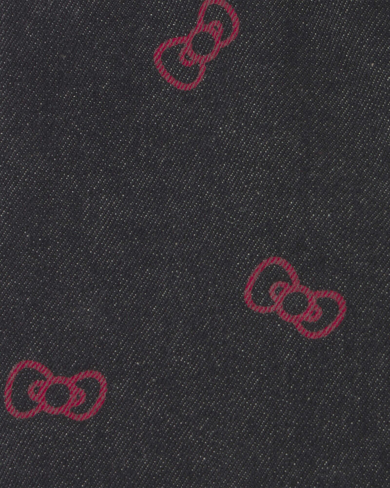 Toute-petite fille &ndash; Jupe-short &agrave; boucle Hello Kitty&reg; &ndash; Noir/Rouge, image 3 sur 3 diapositives