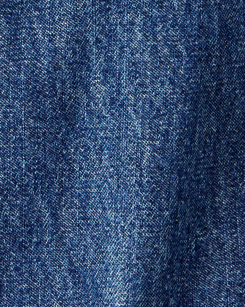 Toddler Girls Basic Denim Jacket, image 2 of 4 slides