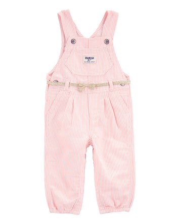 B&eacute;b&eacute; fille - Salopette &agrave; rayures hickory, 