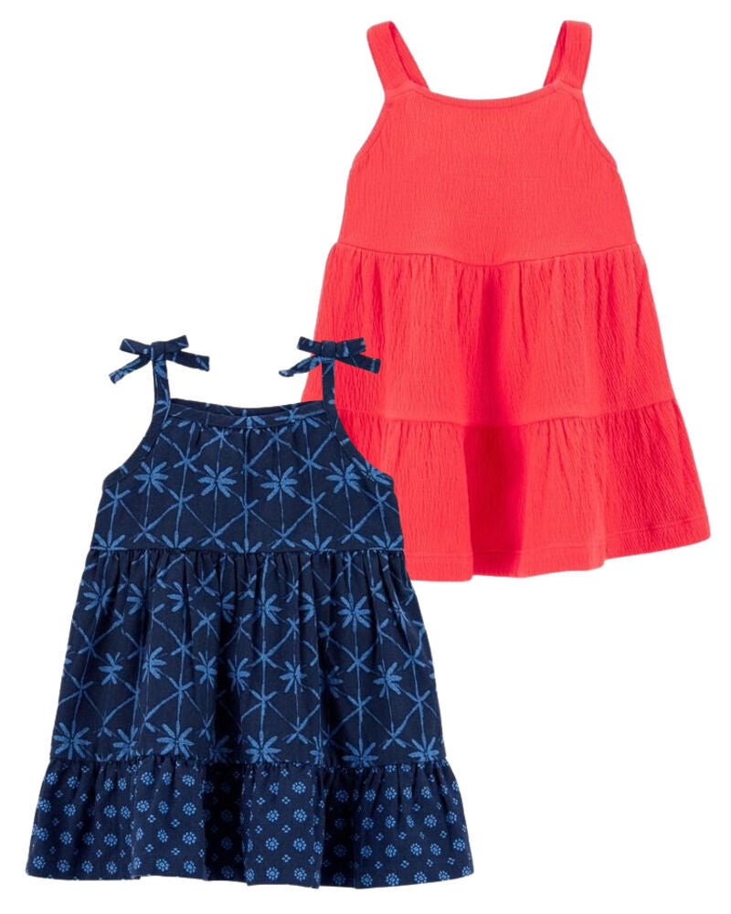 Multi Baby 2 Pack Dresses Carter s Oshkosh Canada