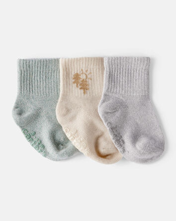 Baby 3-Pack Ankle Socks, 