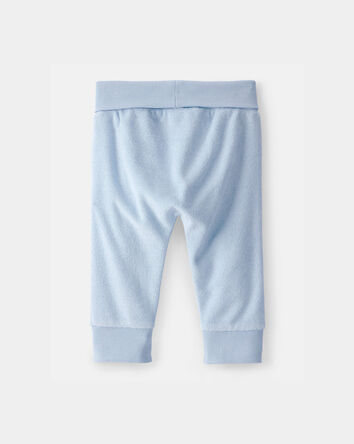 Baby Boy Terry Pants - Blue, 