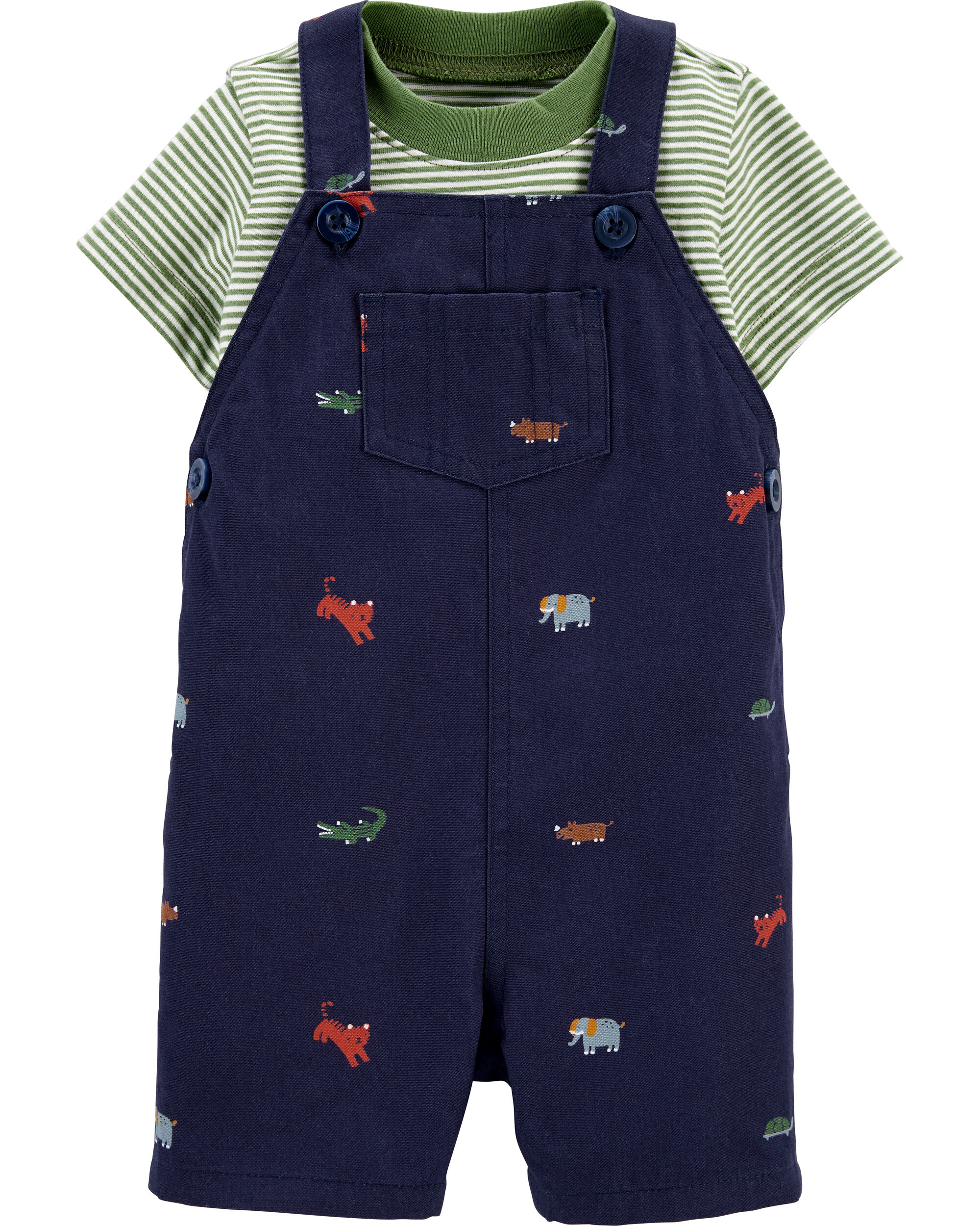 Baby Boys Holiday 2 Piece Shortall