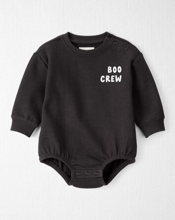 Baby Organic Cotton 'Boo Crew' French Terry Bubble, 