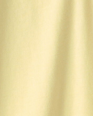 Gar&ccedil;ons - T-shirt henley uni - Jaune, 