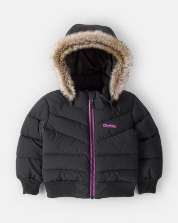 Tout-petit fille - Veste urbaine pour filles chaude et &eacute;l&eacute;gante, 