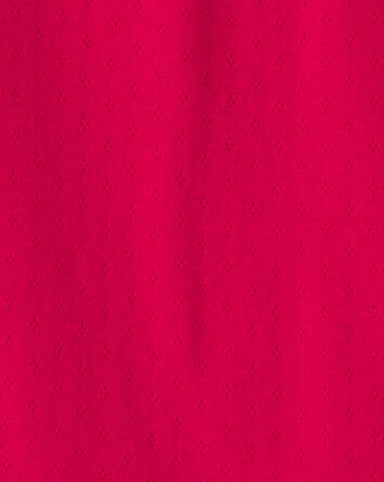 Baby Girl Long-Sleeve Bodysuit - Red, 