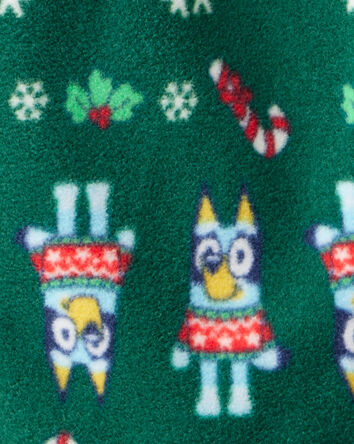 Tout-petit - Pyjama 2 pi&egrave;ces ample &agrave; manches longues en coton Bluey&trade; - Gris/Vert, 