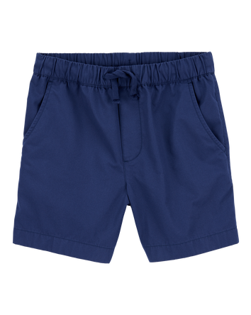 Kid Pull-On Poplin Shorts, 