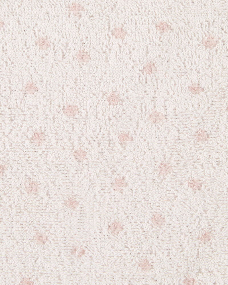 Baby Girl 6-Pack Organic Cotton Washcloths, image 3 of 4 slides