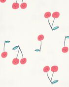 Toddler 4-Piece Cherry Cotton Pyjamas, image 3 of 4 slides