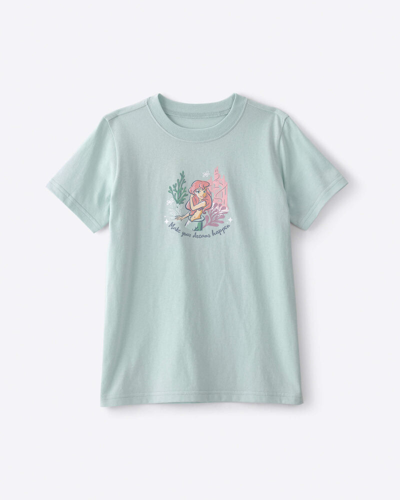 Girls Disney&copy; Ariel Graphic Tee - Blue, image 1 of 5 slides