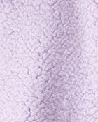 Baby Girl DayDream Fleece Quarter-Zip Pullover Sweatshirt - Purple, image 2 of 3 slides