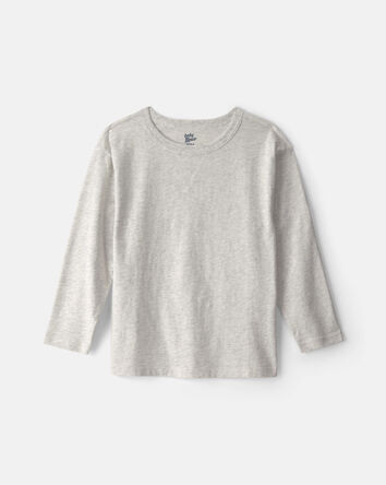 Boys Long-Sleeve T-Shirt - Grey, 