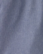 Boys Pull-On Active Shorts - Blue, image 3 of 4 slides