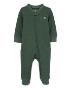 Baby 1-Piece Thermal Textured Footie Pyjamas, image 1 of 4 slides