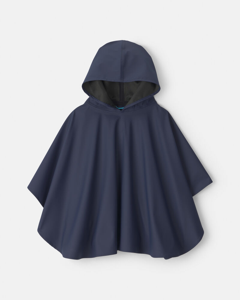 Tout-petit gar&ccedil;on - Poncho de pluie Kombi - Bleu marine, image 1 sur 4 diapositives