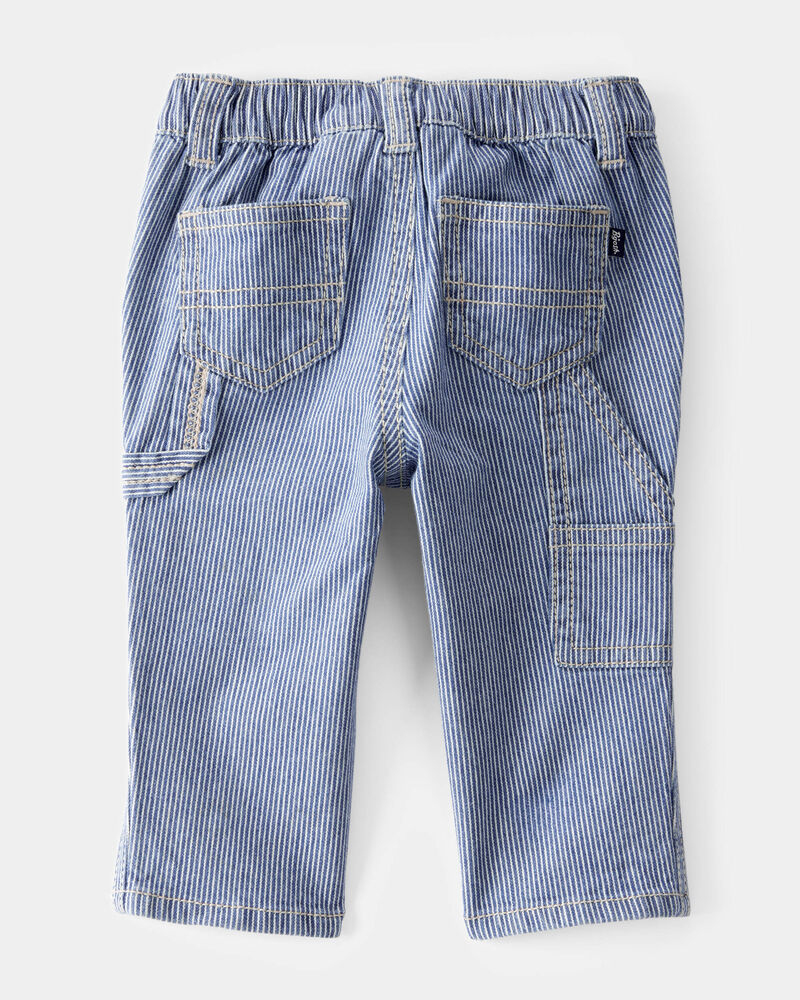 Bébé Jean en denim Hickory d'inspiration rétro - Lavage cornouailles, image 2 sur 4 diapositives