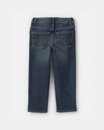 Tout-petit neutre - Jeans droit - d&eacute;lavage teint&eacute; authentique, 